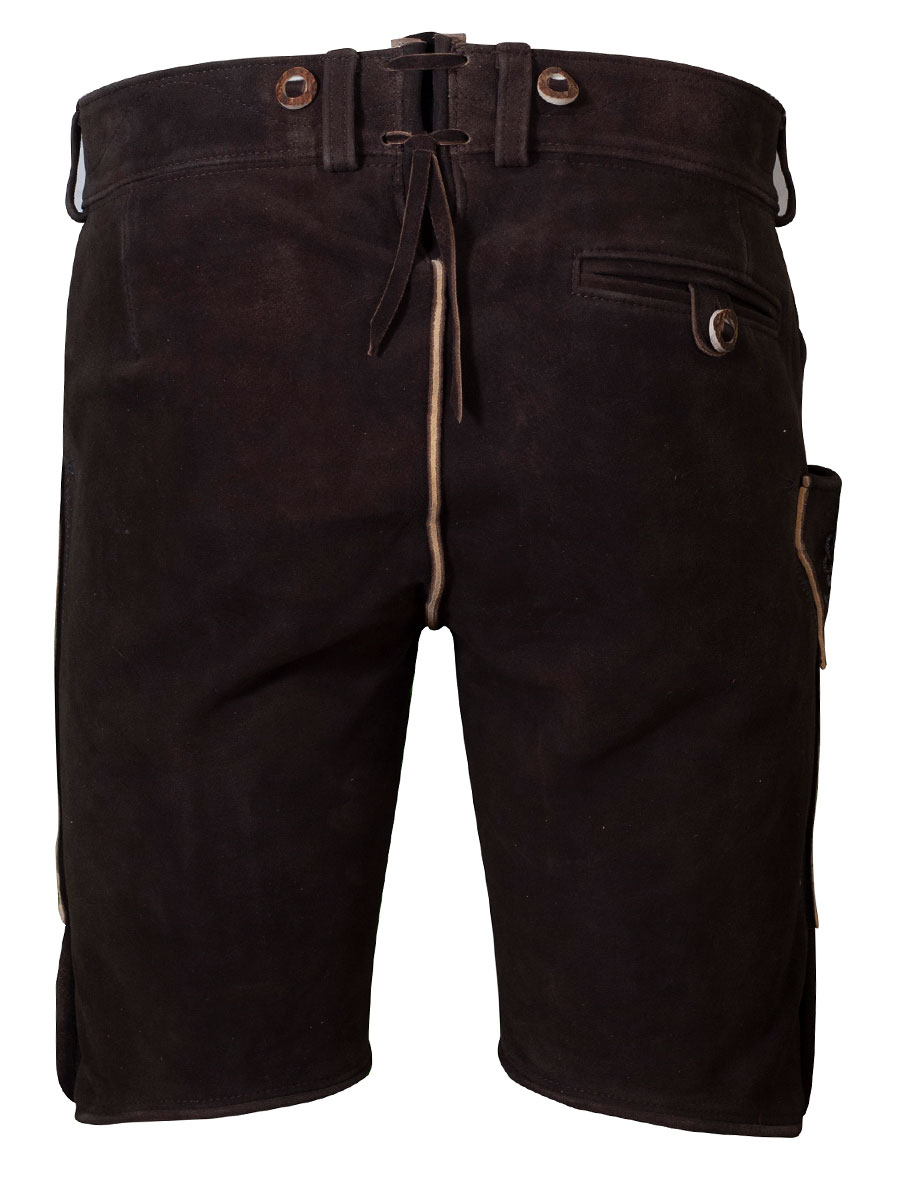Kurze Lederhose Hochkönig, Wildbock, basalt #3