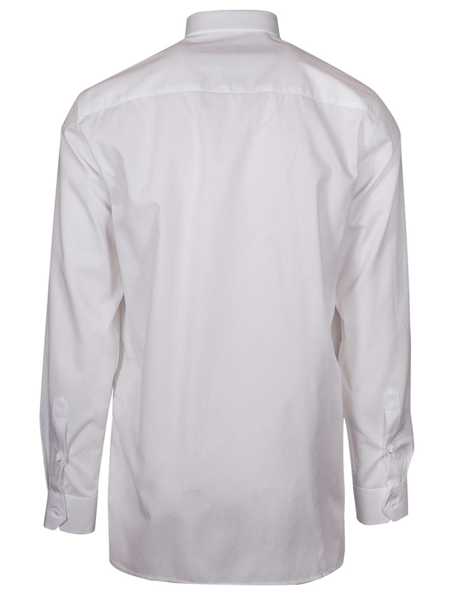 Waldorff Trachtenhemd weiß, Pfoad, Liegekragen, gemustert #3