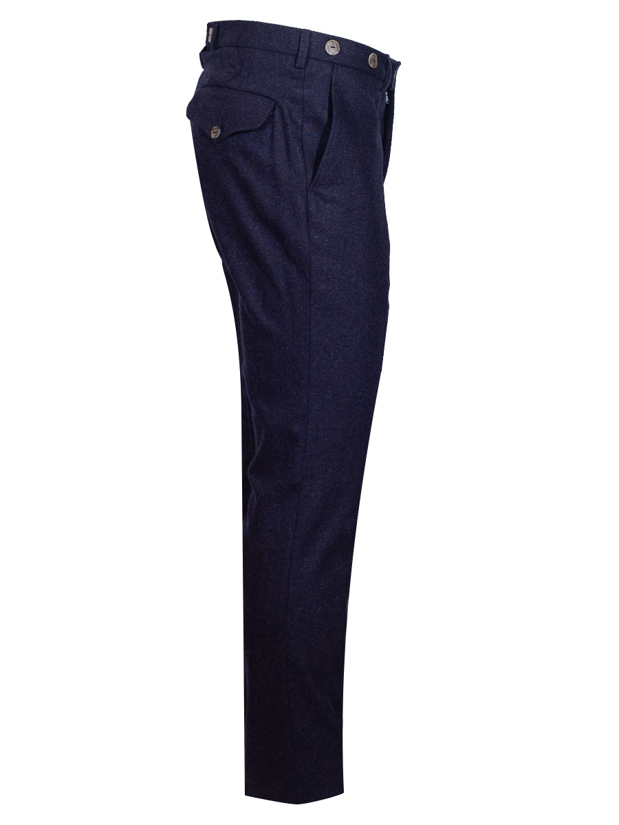 hausg'macht Lodenhose Wastl, marine, elegant #4