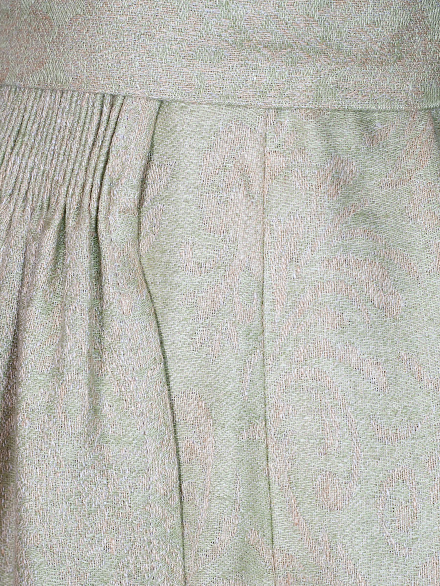 Gottseidank Leinendirndl Monika, lemongras, hochwertig, festlich, 80cm #7