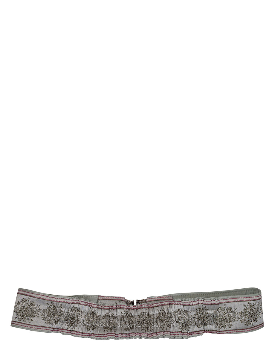 Anno Domini Design Emma Stretchgürtel heu, silberfarbene Schließe #3