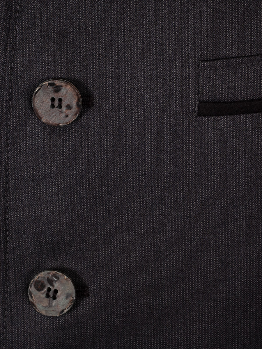 hausg'macht Herrenjanker Jakob, Stresemann, schwarz #5