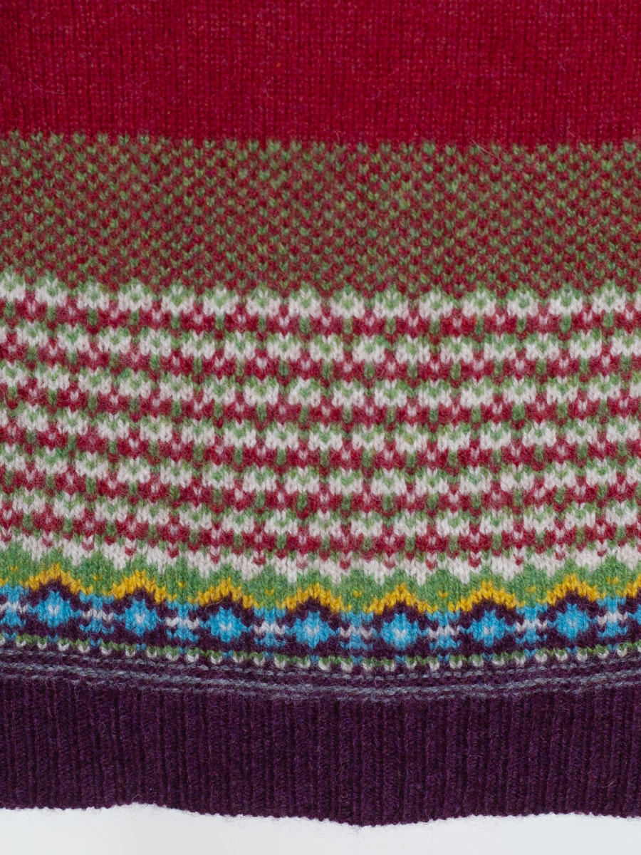 Eribè Knitwear Alpin Roll Neck, hemlock, weinrot, Rollkragenpullover #5