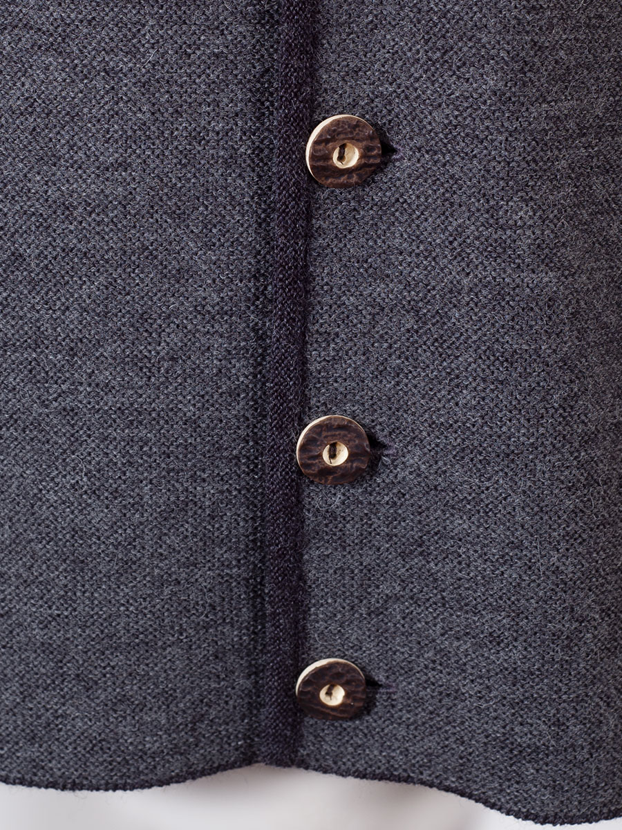 Hammerschmid Simon Strickjacke, grau mit anthrazit #5