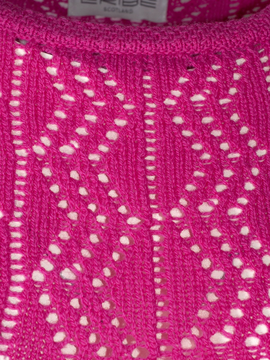 Eribè Strickpullover Solway Lace Cardigan, pink #3