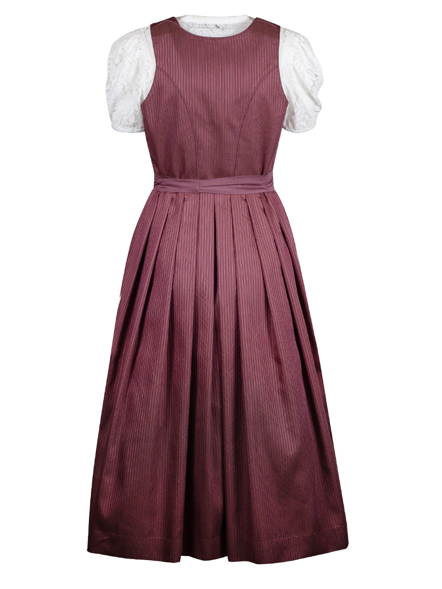 Waldorff Dirndl Geni, festlich, altrosa, 80lg #4
