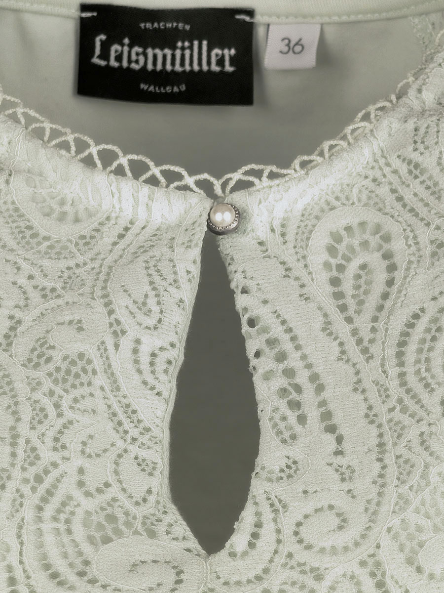 Anna Spitzenbluse Shirt mint, grün #3