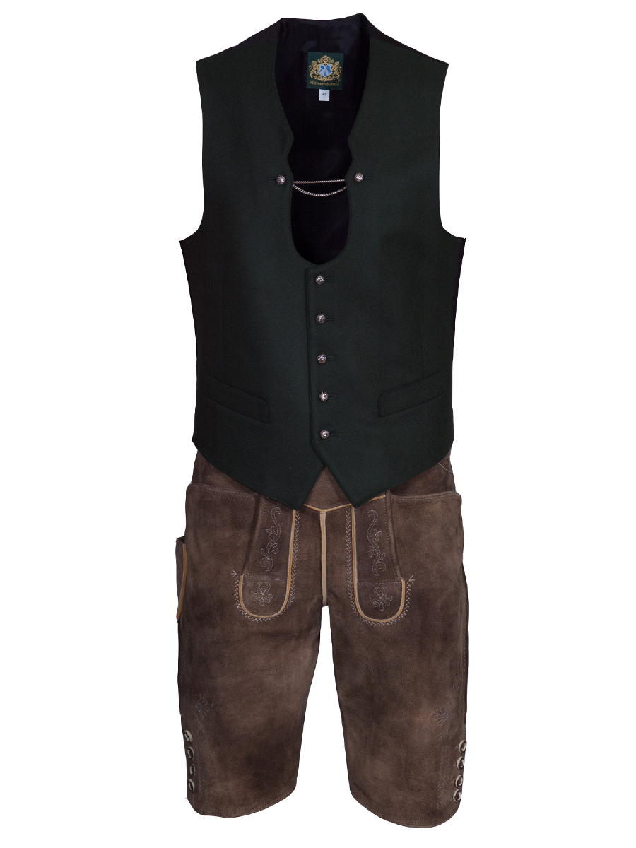 Trachtenweste Grau Hammerschmid Trachtenweste Max – Klassische