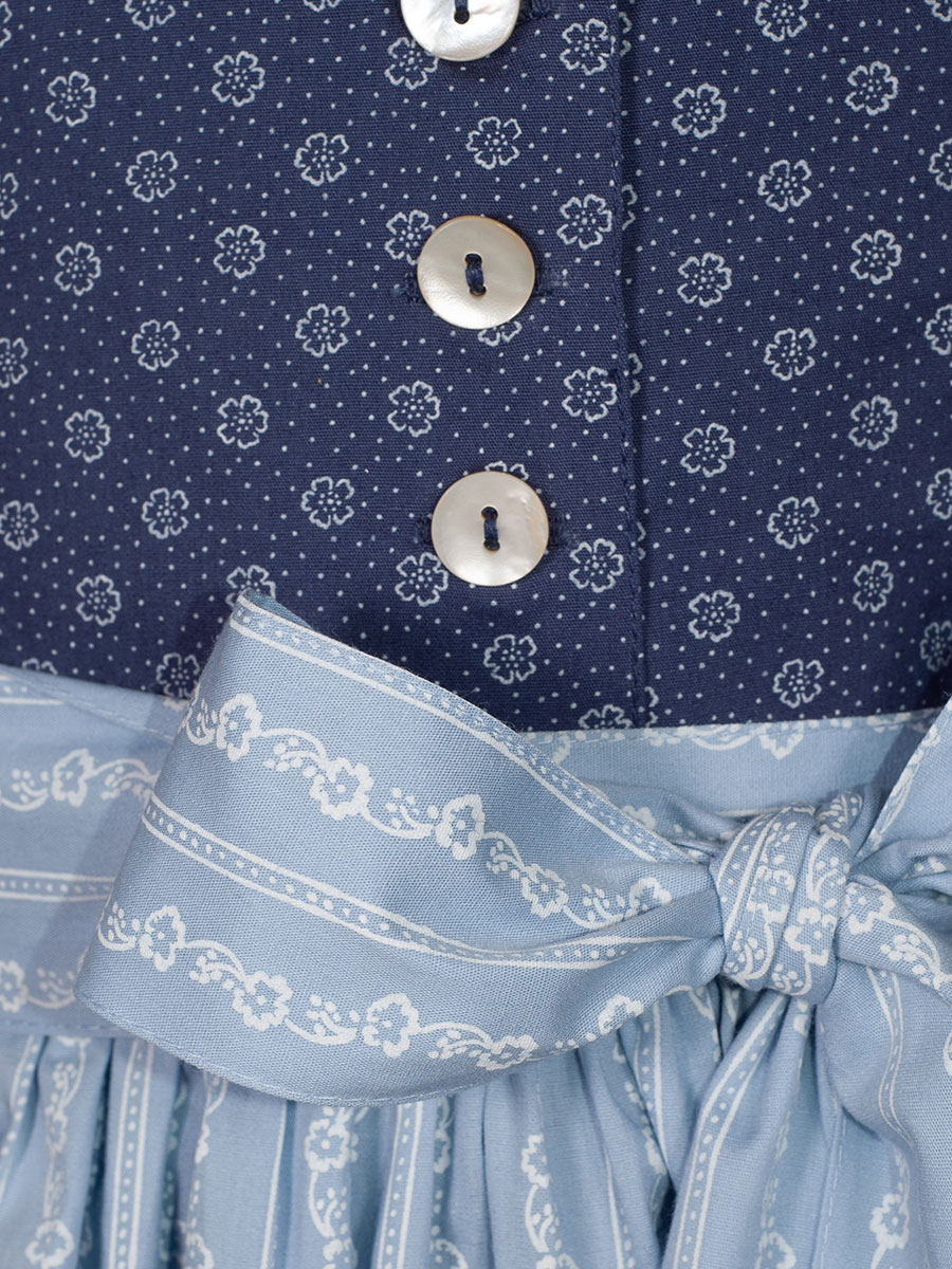 Hammerschmid Wallersee Kinder-Dirndl, blau, mit Bluse #4