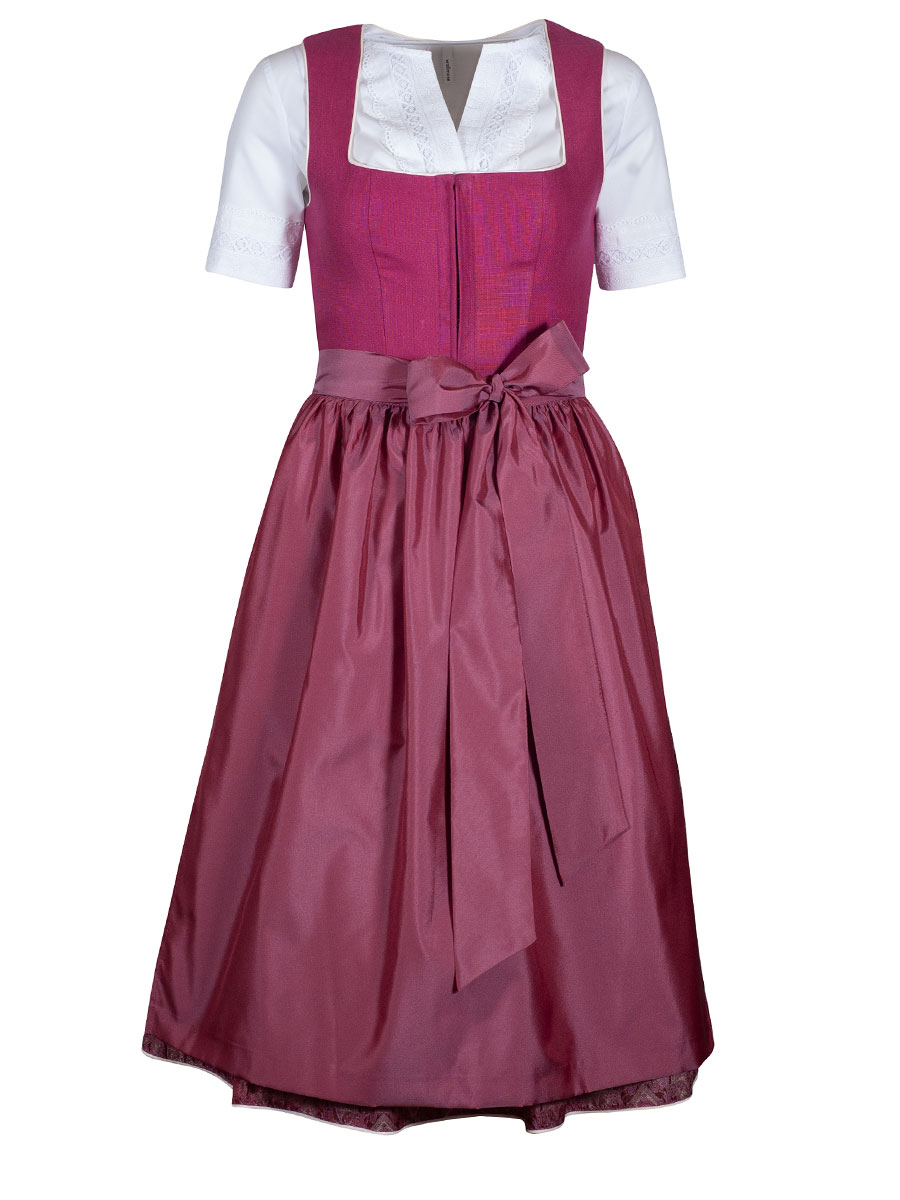 KINGA MATHE Wiesendirndl, festlich, pink, 70lg #1