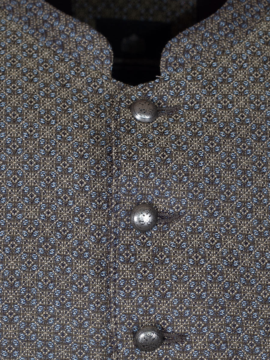 Hammerschmid Herrenwesten Noah, grün-blau, schwarzer Rücken, Slim Fit #3