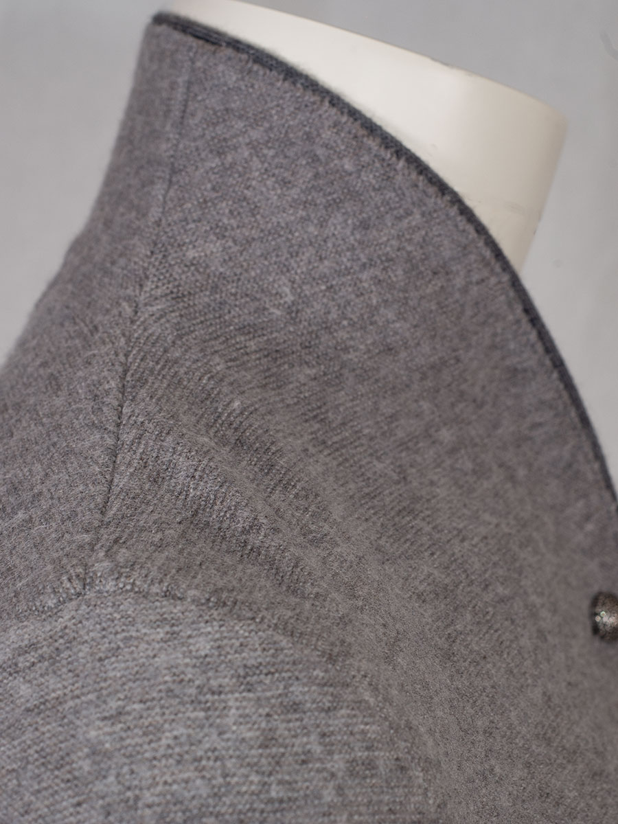Stapf Walkjacke Bruna, Sommerwalk, grau, Kelchkragen #4