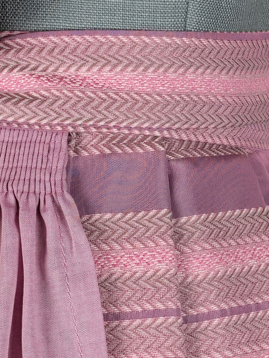 hausg'macht Leinendirndl Pillersee, salbei-rose, 80lg #5