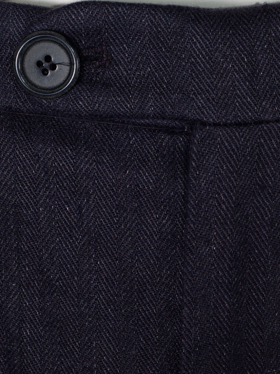 Gottseidank Leinenhose Veith, nachtblau #4