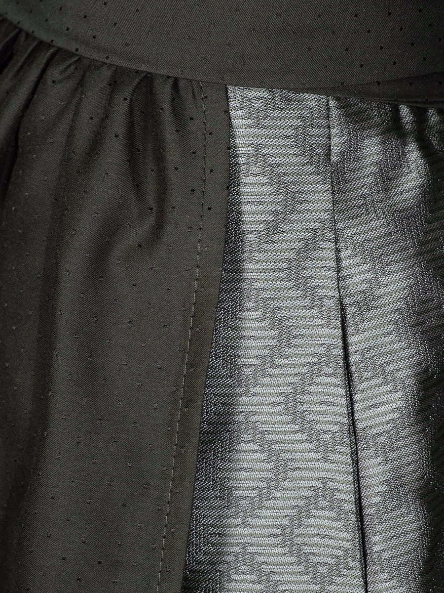 KINGA MATHE Dirndl Lumi, oliv, Samtmieder, 80lg #6