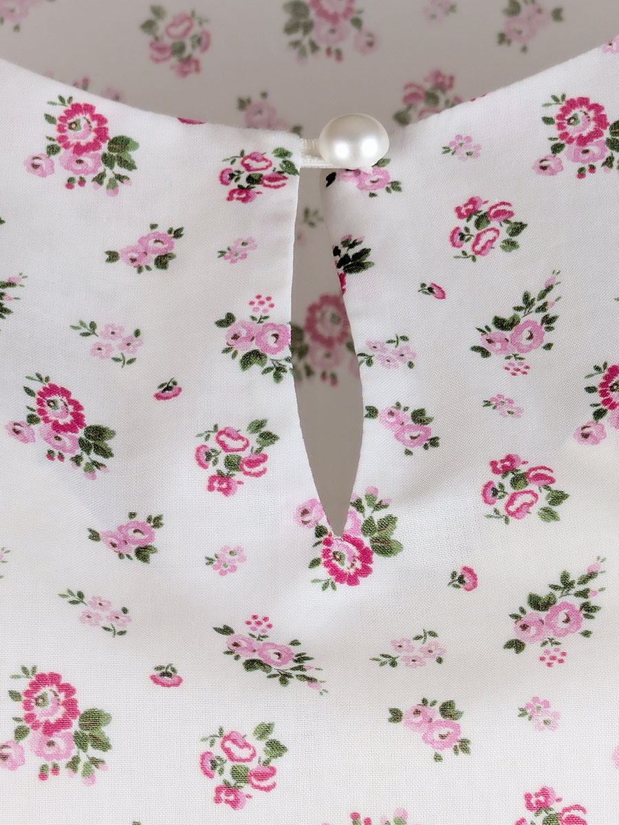 Hiebaum Sommerbluse, pinkes Blumenmuster #2