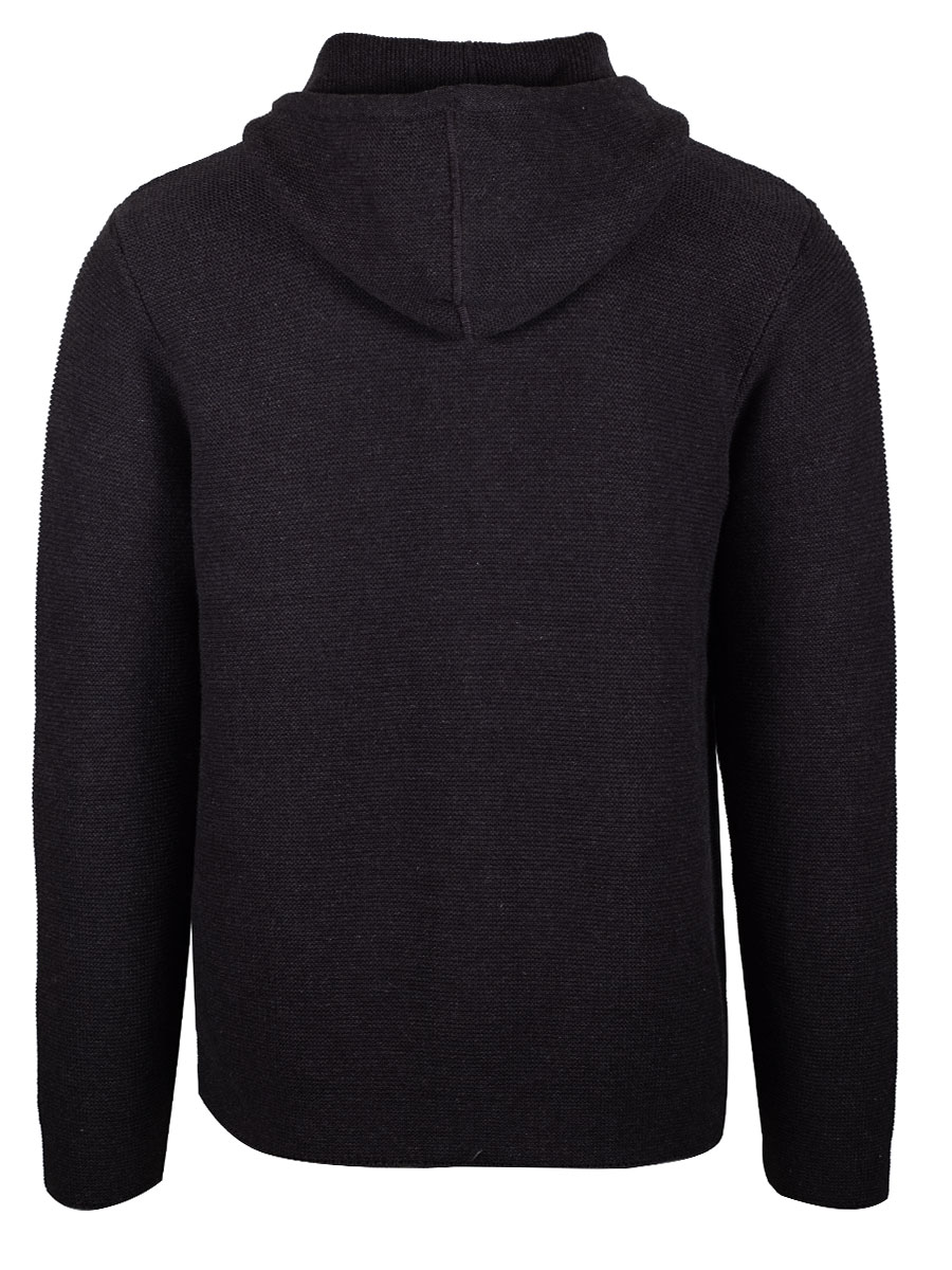 Hammerschmid Tobias Herren Kapuzenstrickjacke, anthrazit #3