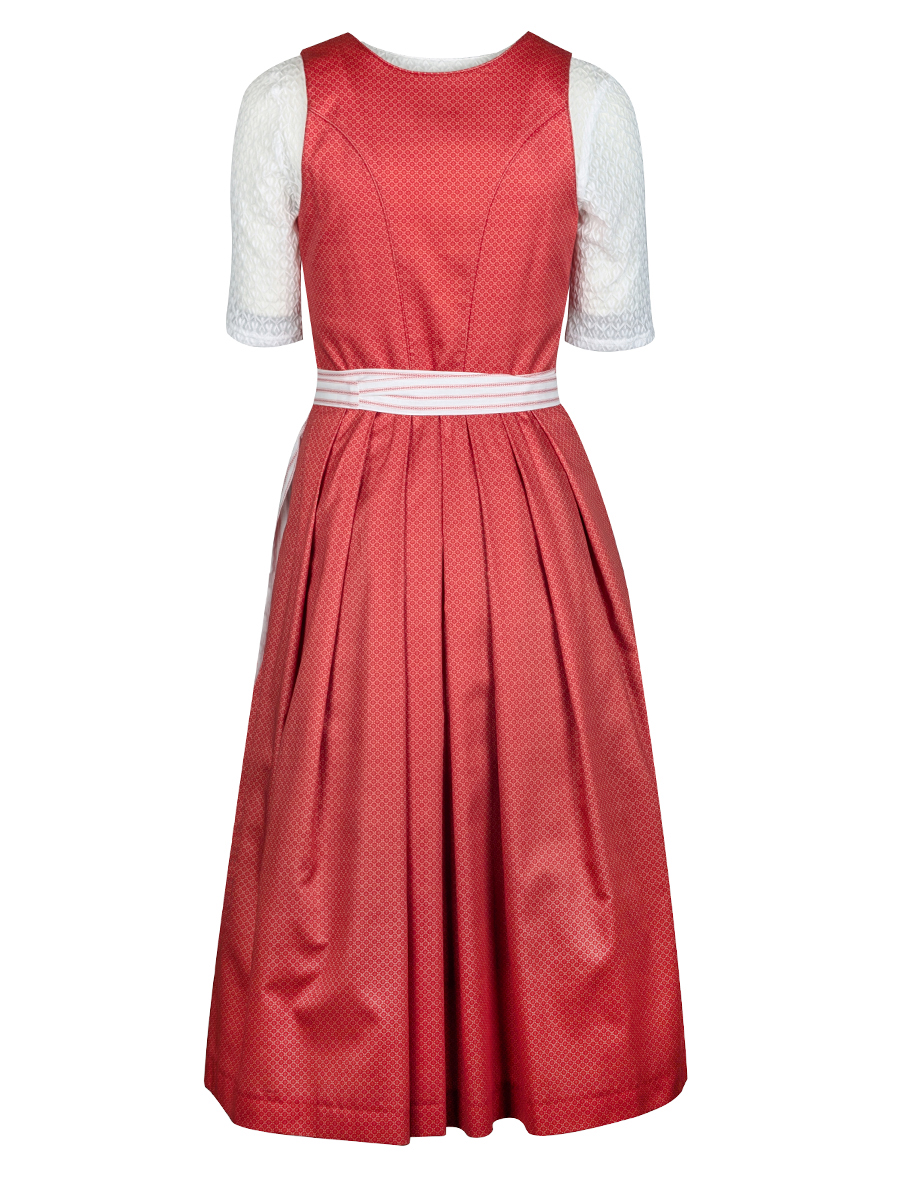 Wenger Dirndl Herlinde, rot, 80lg #5