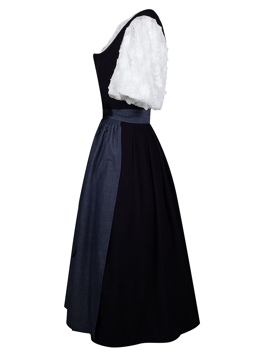 Hammerschmid Corddirndl Almsee, dunkelblau, 80lg #5