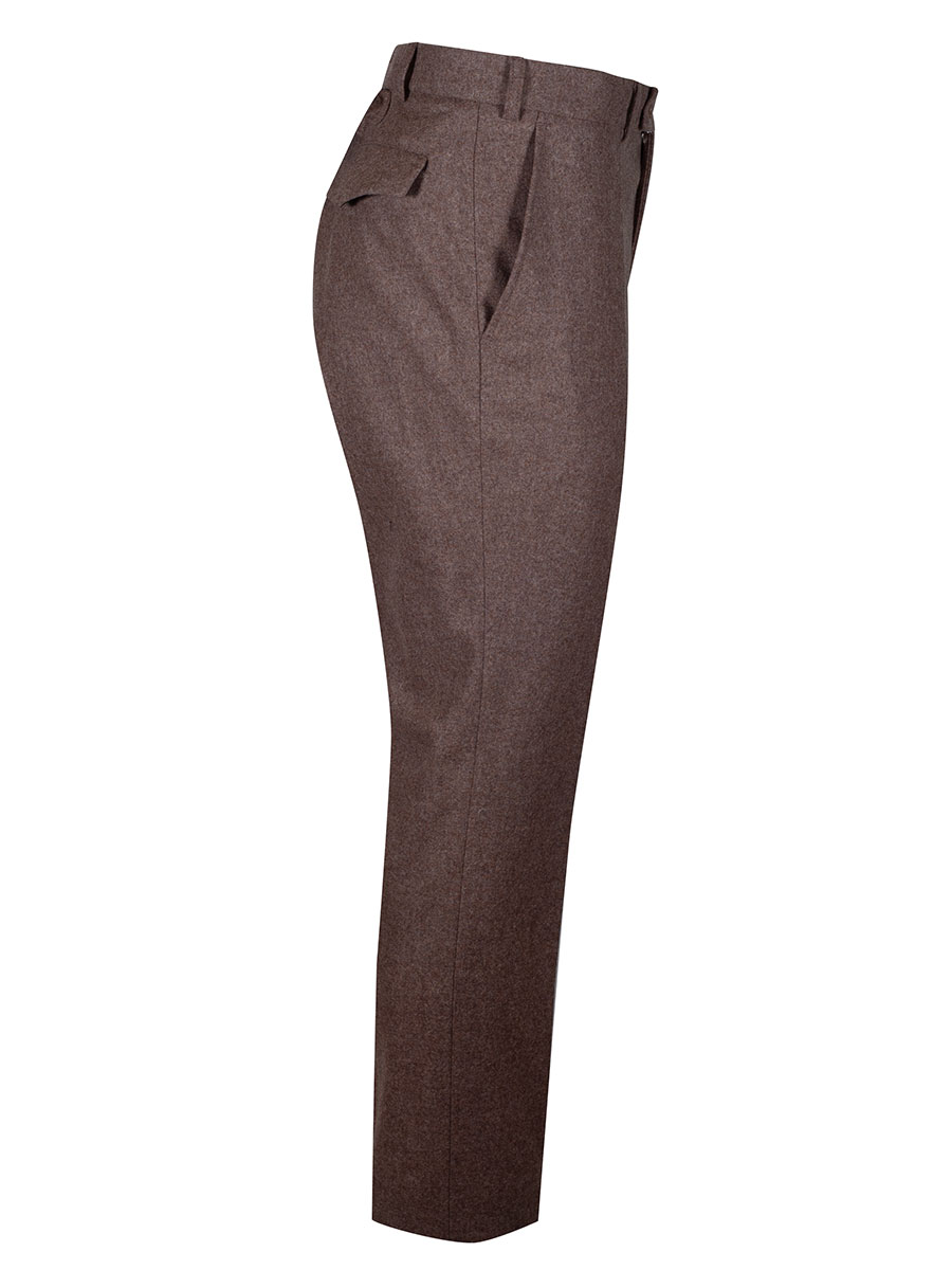 hausg'macht Lodenhose Rust, braun, elegant #3