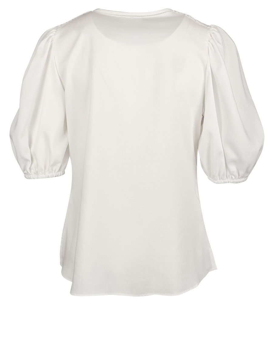 Waldorff Blusenshirt weiß, Puffarm #2