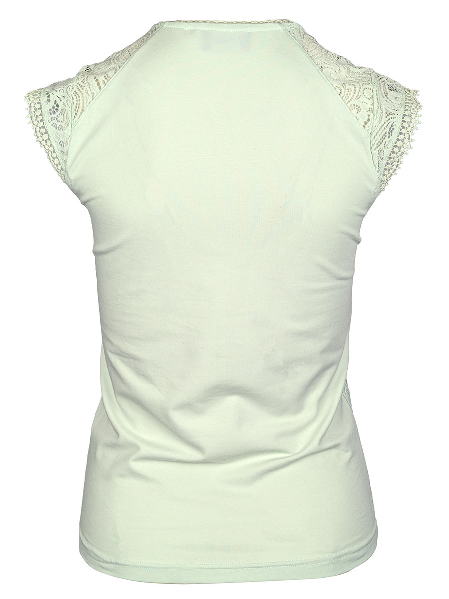 Anna Spitzenbluse Shirt mint, grün #2