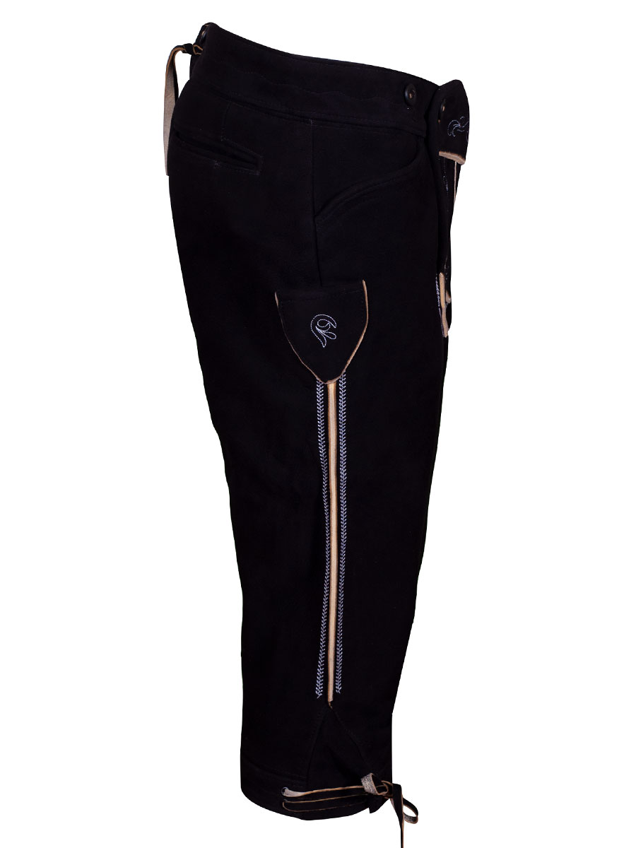 hausg´macht Lederbundhose Esterberg schwarz #2