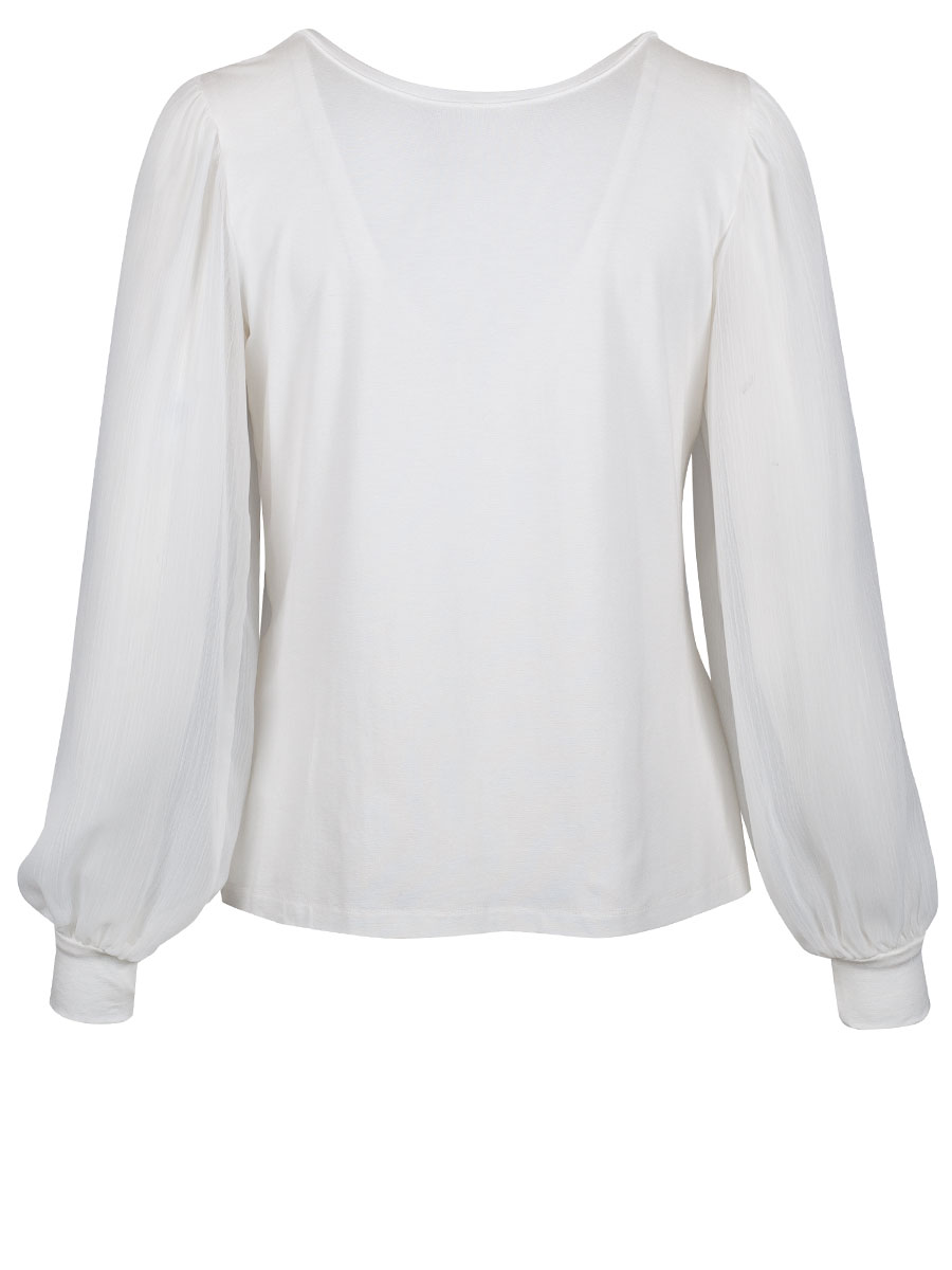 Wenger Shirtbluse Jade, ecrue, Chiffonärmel #3
