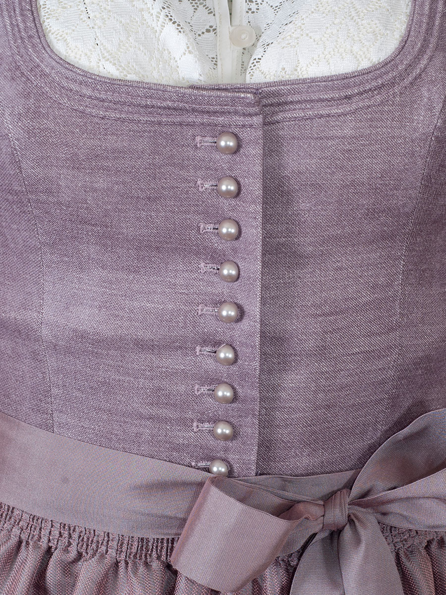 Wenger Dirndl Perla, festlich, mauve, 80cm #4