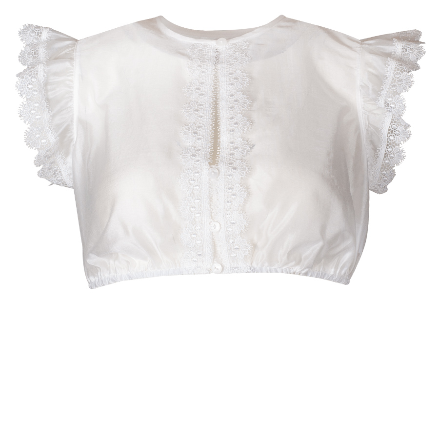 Wenger Dirndlbluse Celina, Flügelarme, ecrue #1