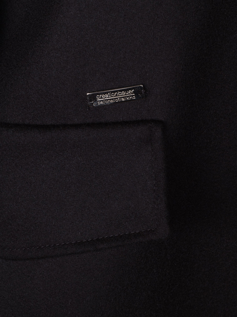 Bauer Damenmantel, schwarz, elegant #4