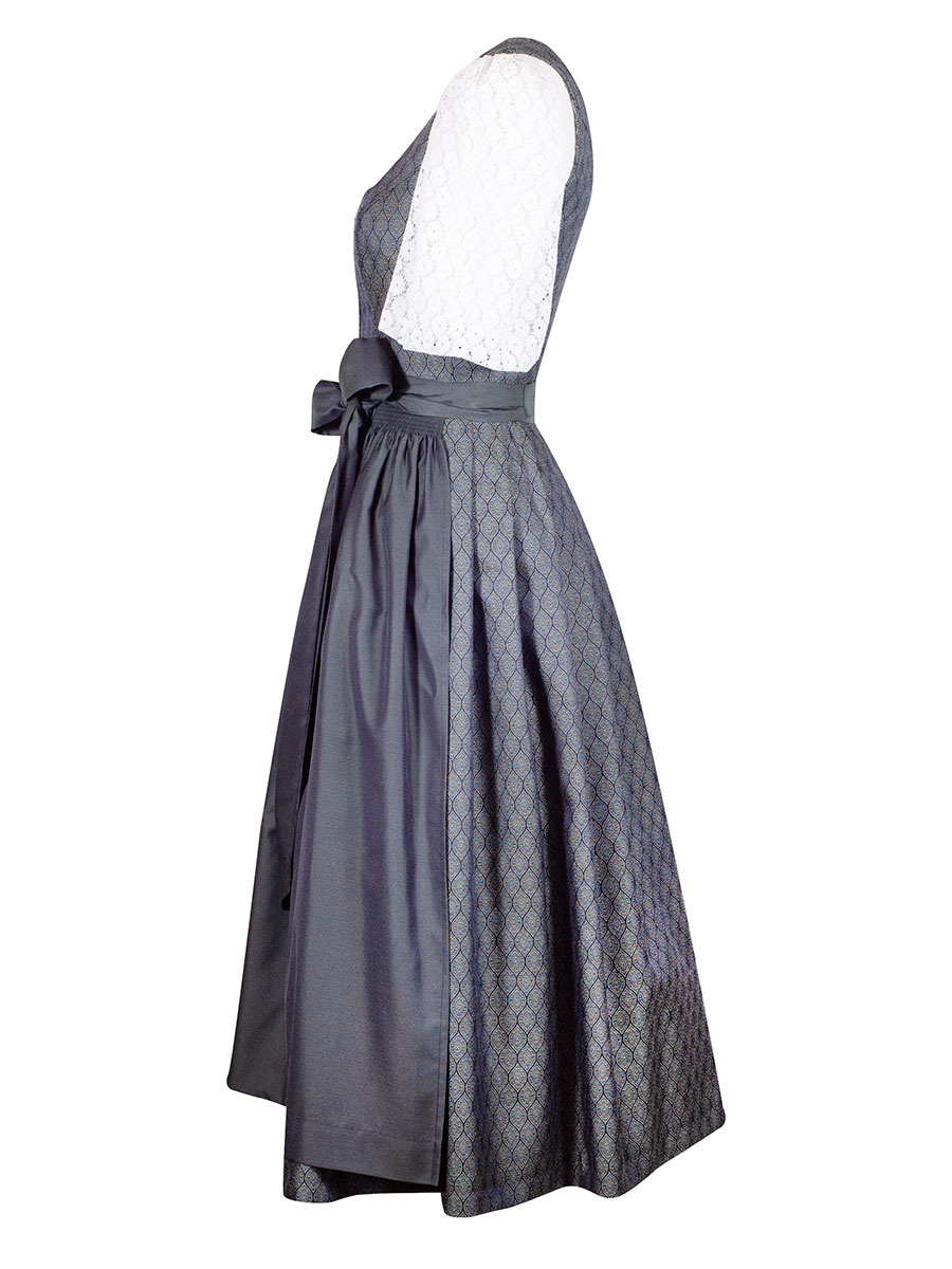 Hammerschmid Koflersee Dirndl, festlich, petrol, 80lg #2