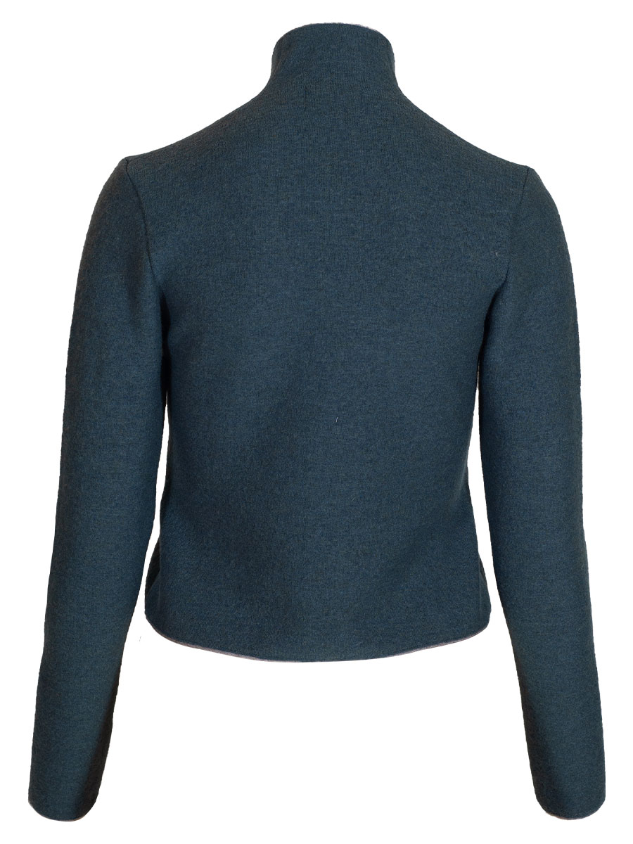 Stapf Walkjacke Bruna, Sommerwalk, petrol, Kelchkragen #2