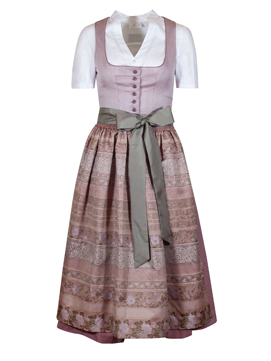 Hammerschmid Pillersee festlich, rose-pastellgrün, 80lg #1