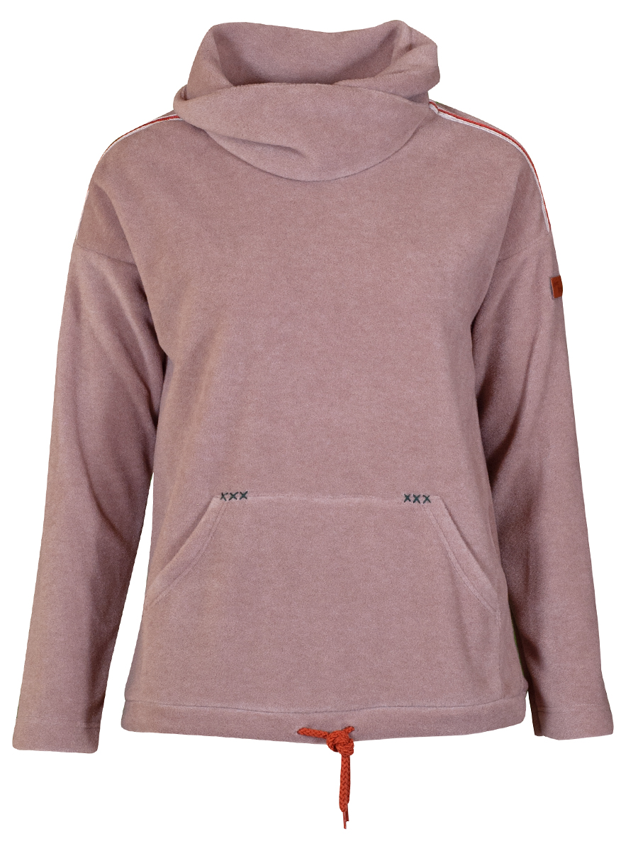 Hammerschmid Damenpullover Isar, beigebraun, flauschig #1