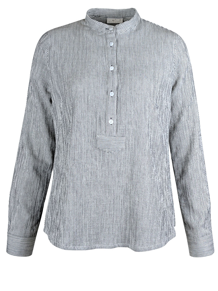 Waldorff Blusen-Pfoad schwarz-weiß gestreift, Pfoad #1