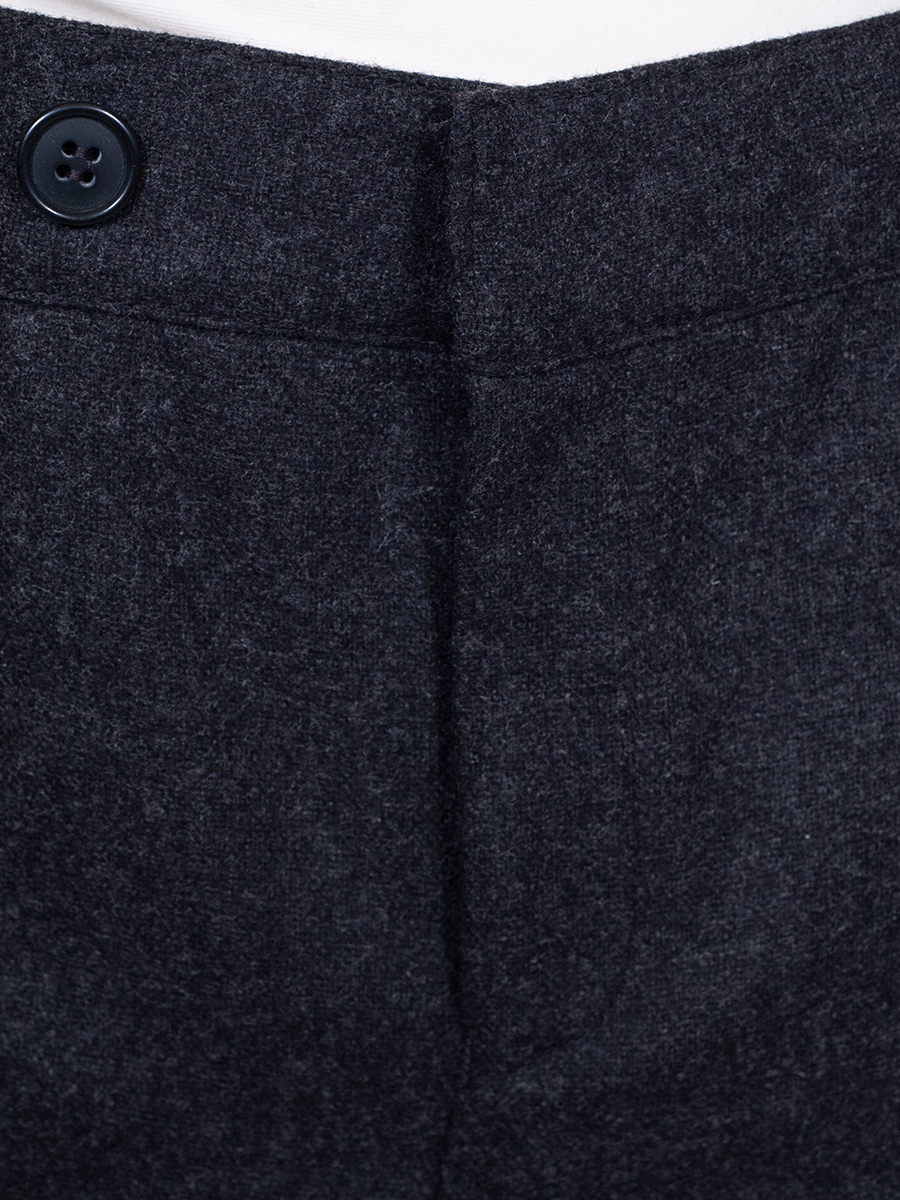 Kinder-Lodenhose anthrazit, Trachtenhose, Spitzbund #3