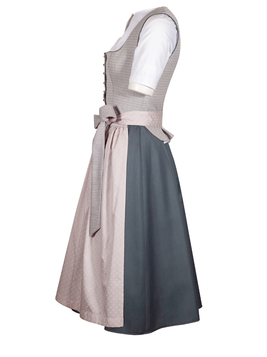 Anno Domini Dirndl Agnes, festlich, Schoßerl, seegrün, 70lg #2