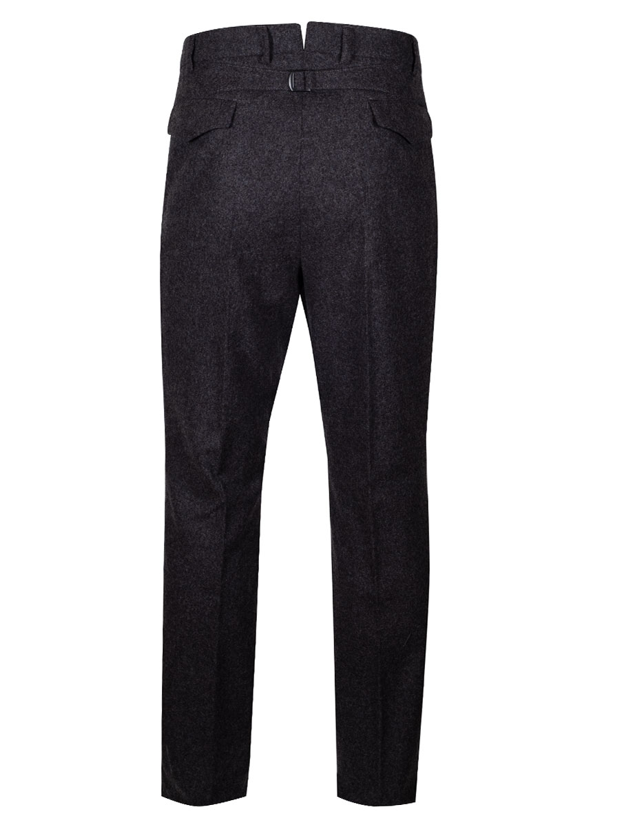 hausg'macht Lodenhose Rust, grau, elegant #4