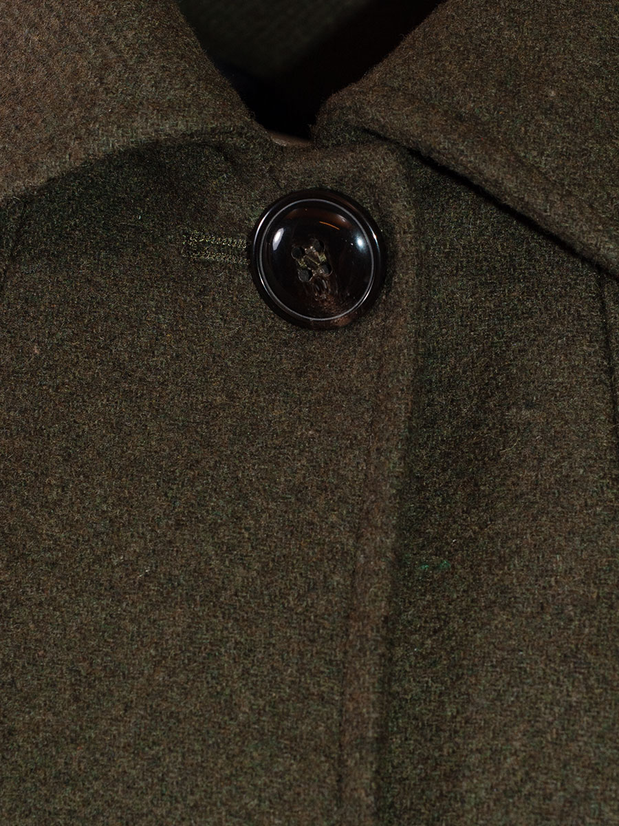 Bauer Wintermantel, Winterjacke, olivgrün, Umlegekragen #4