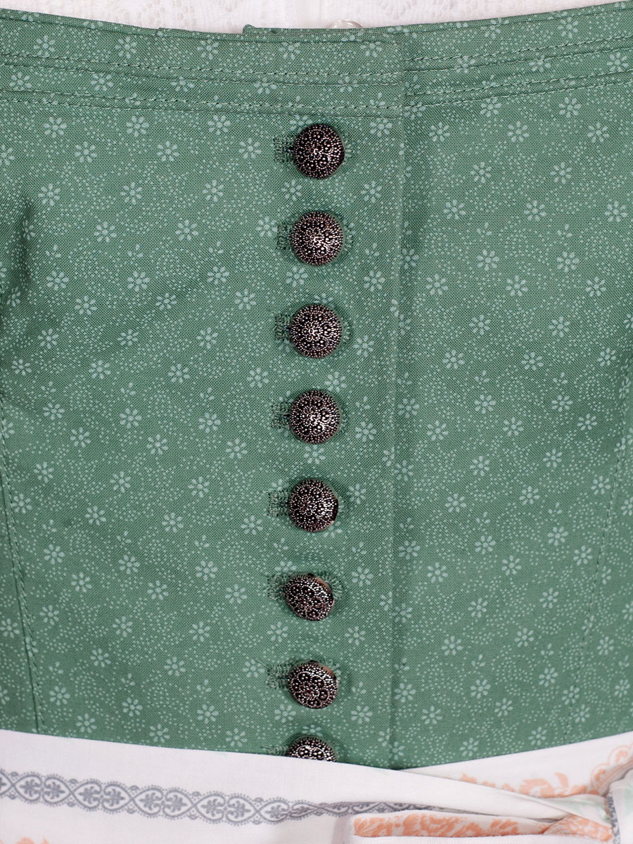 Wenger Ulla Baumwolldirndl, jade, 70cm #6