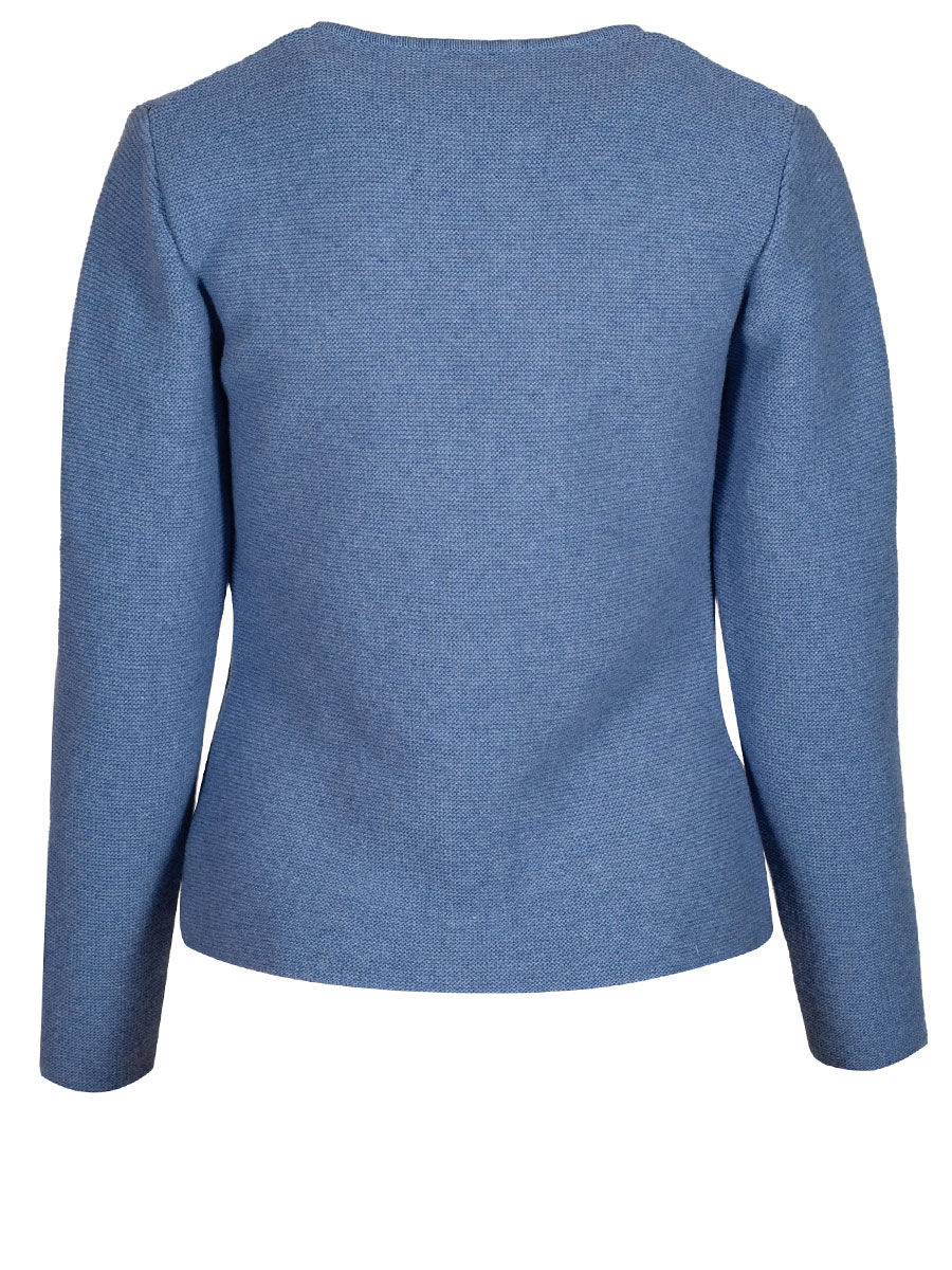 Huber Damen Strickjacke Illi, rauchblau #2