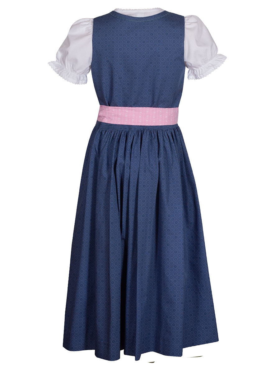 Hammerschmid Bergsee Kinder-Dirndl, blau-rosa, mit Bluse #2