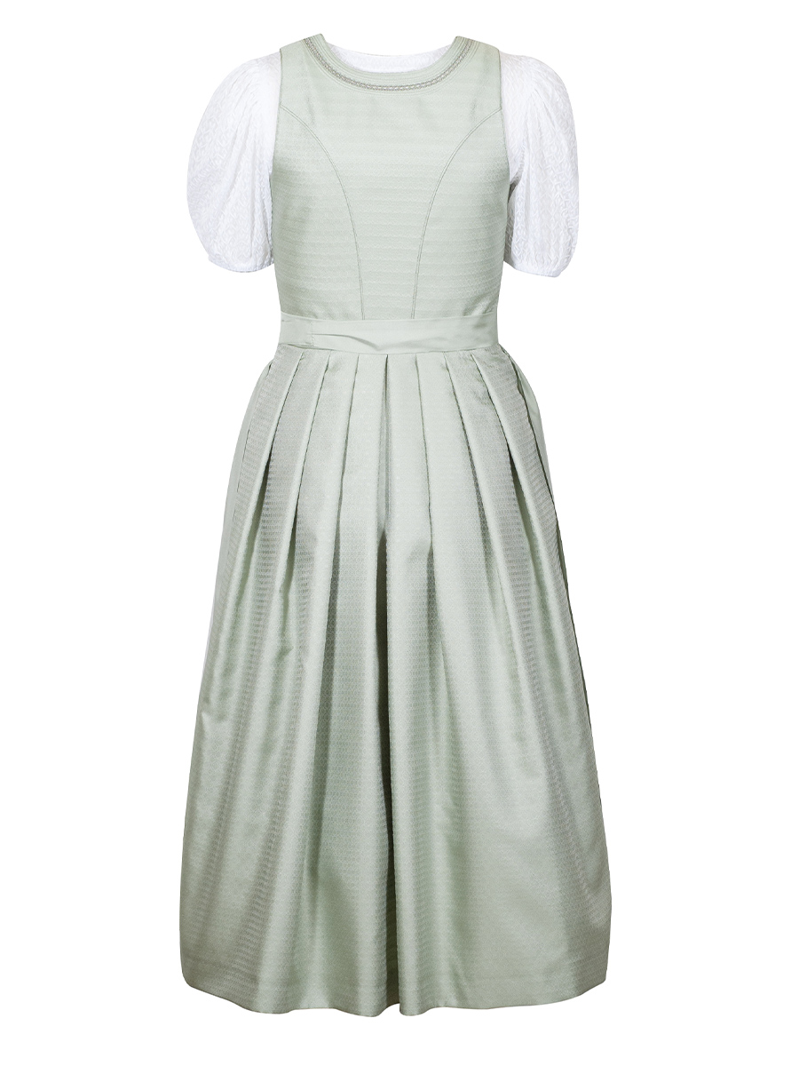 Wenger Dirndl Sonja, festlich, apfelgrün, 80lg #2