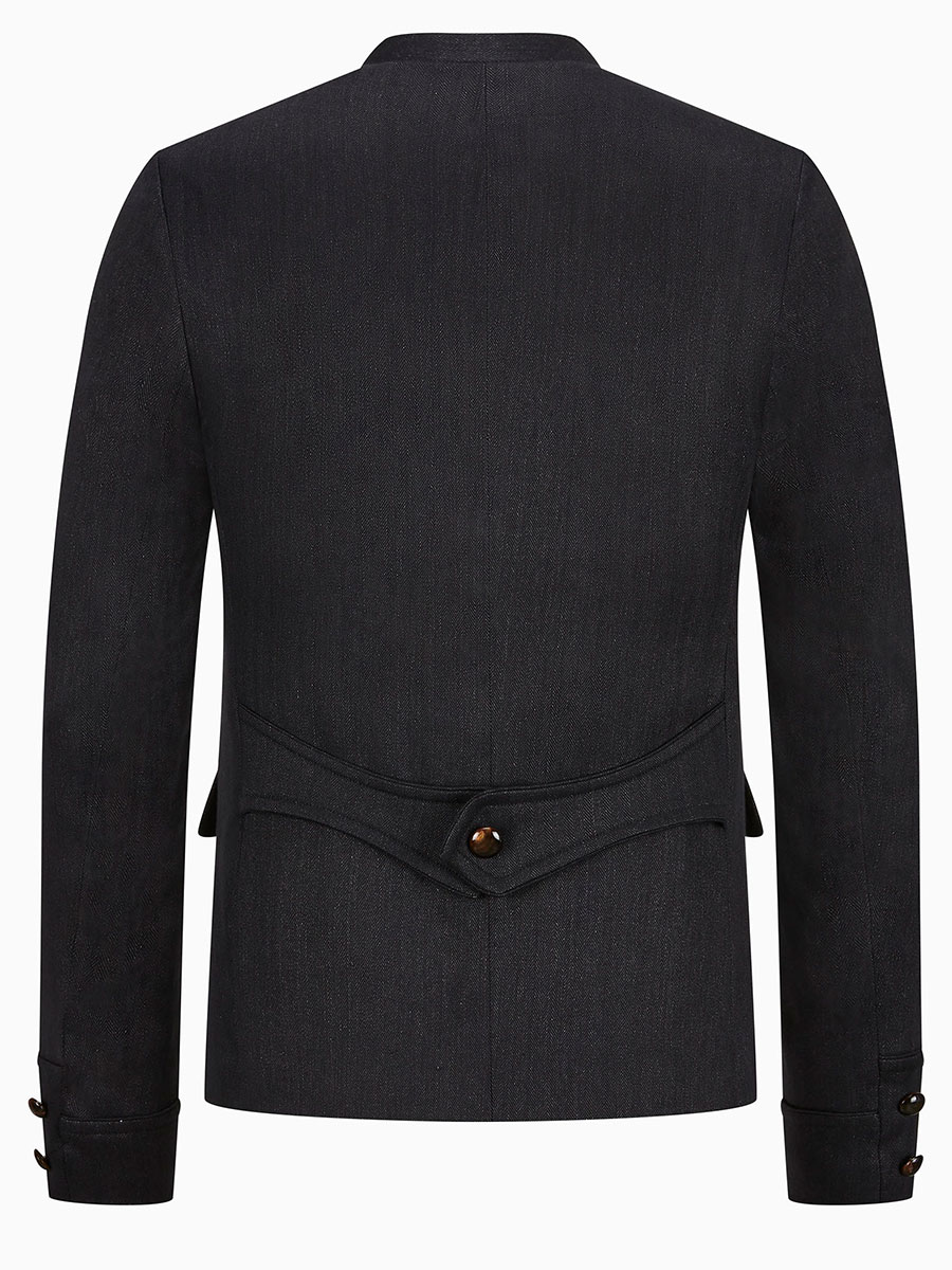 Gottseidank Herrensakko Korbe, carbonblau #3