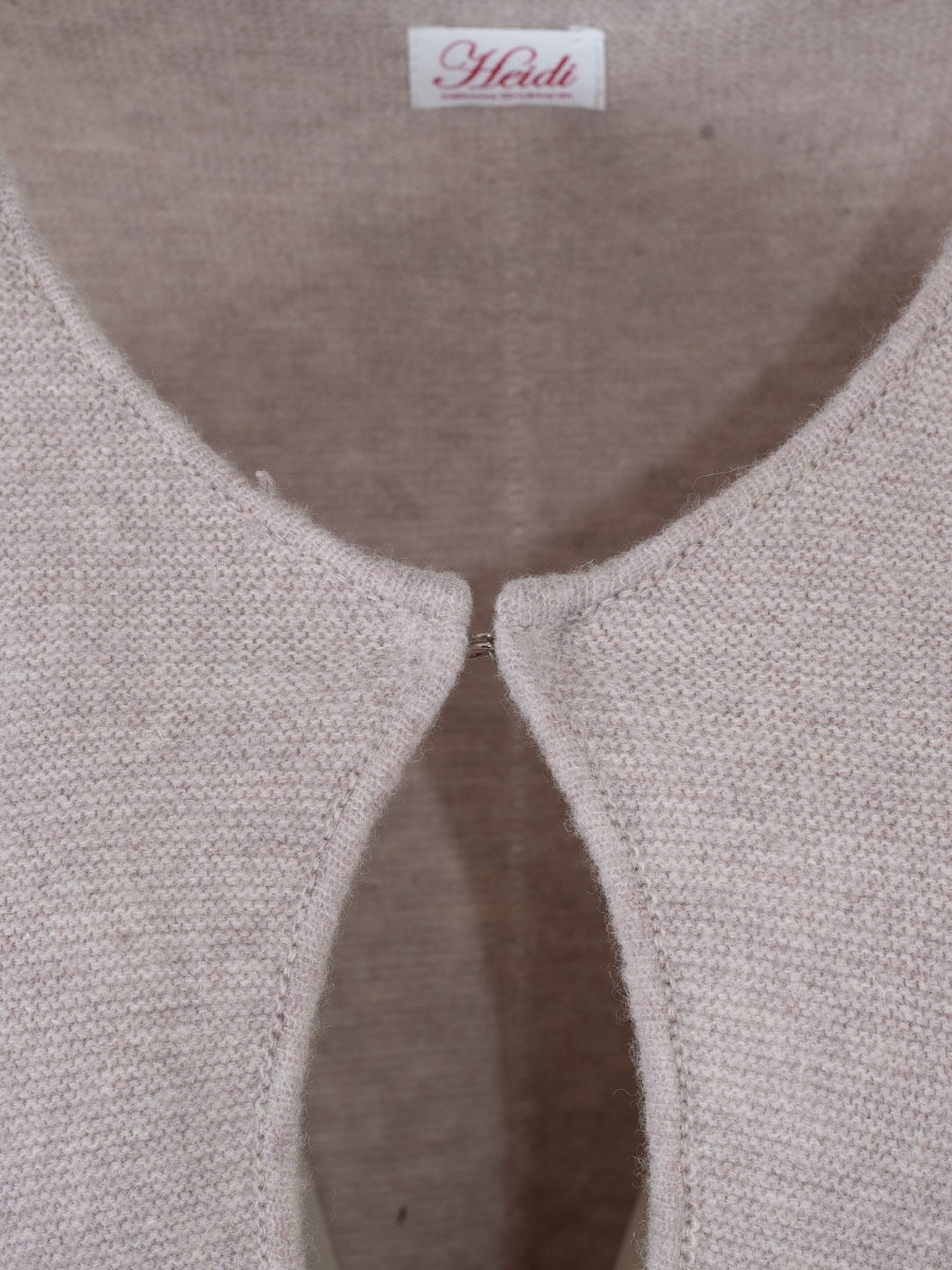 Heidi, Marie Antoinette, Strickbolero beige #4