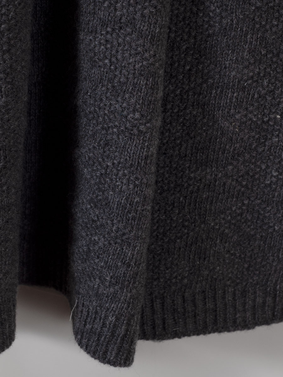 Berwin & Wollf Wolltuch, mittelgrau, rechteckig #2