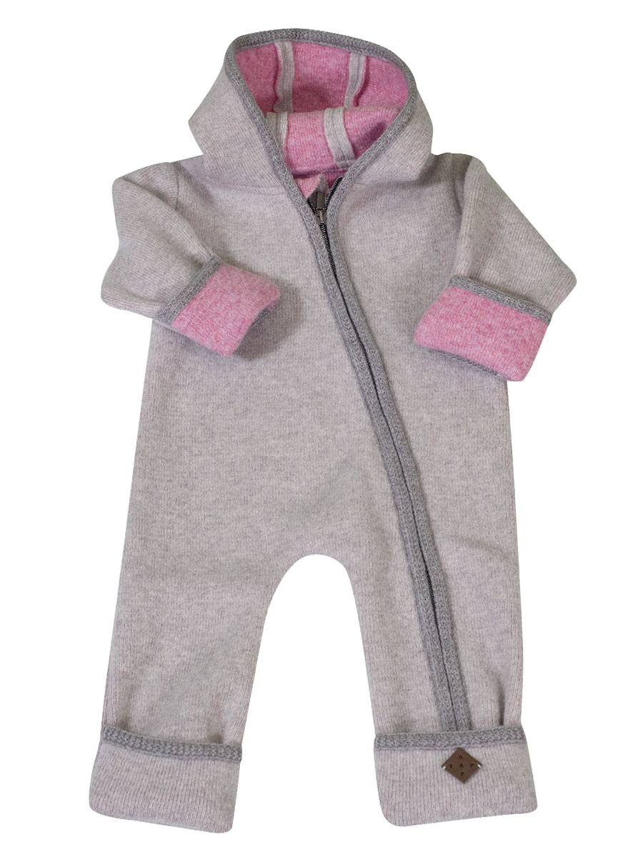 Stapf Kinderstrampler Donnerstein, heumilch-rosa, Walk #1