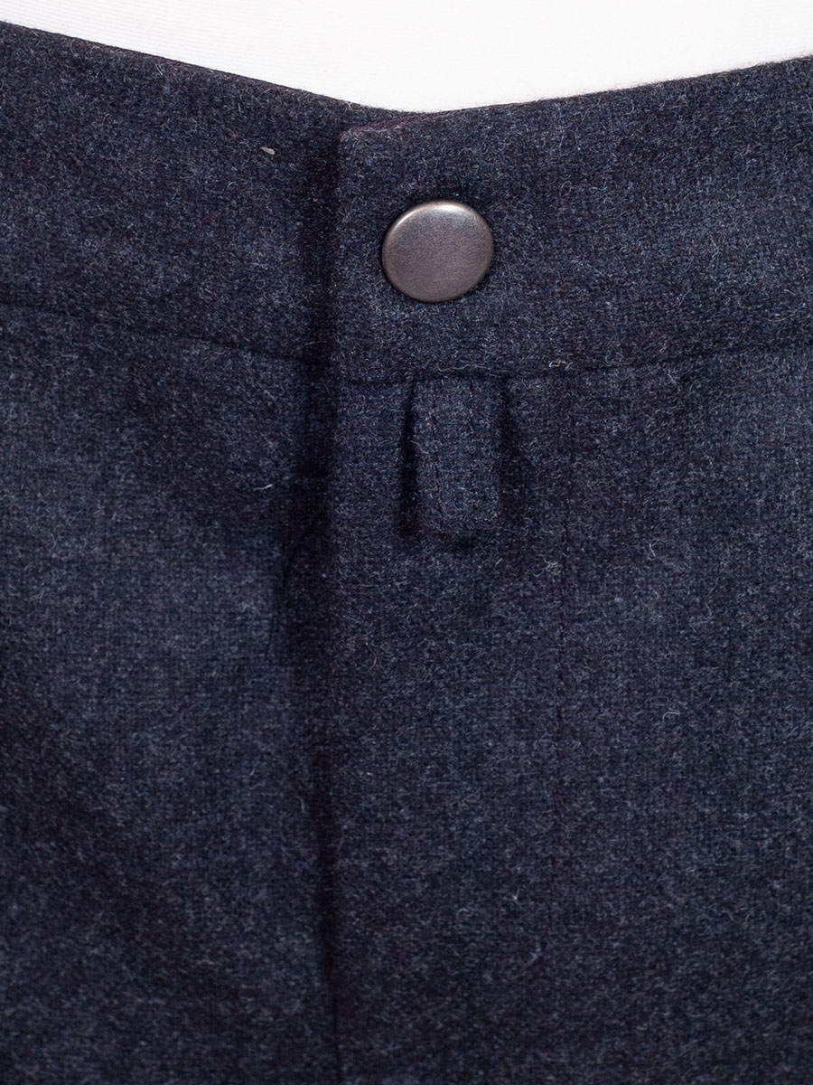 Kinder-Lodenhose anthrazit, Trachtenhose, Rundbund #4