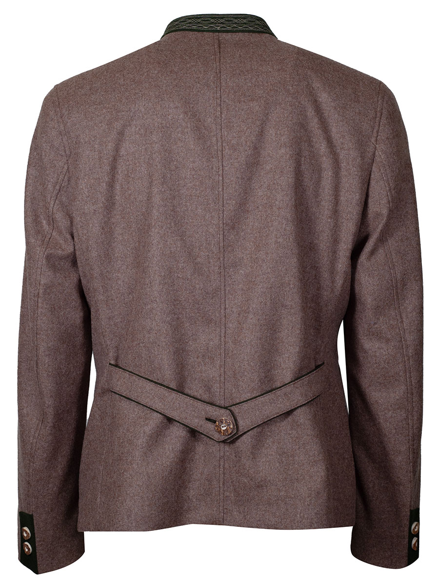 hausg'macht Lodenjoppe Erno, braun, Slim Fit #4